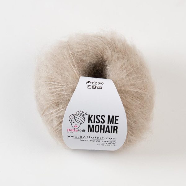 Bettaknit Kiss Me Mohair - Vanilla